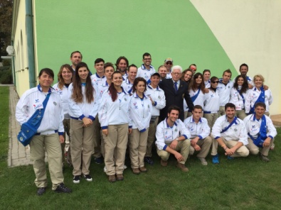 La squadra azzurra in Polonia