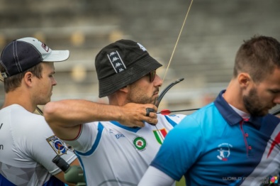 Mauro Nespoli in azione