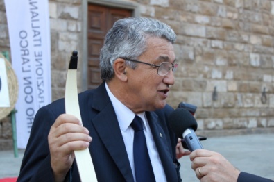 Il presidente Mario Scarzella durante l'intervista