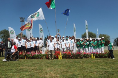 il podio del Trofeo Pinocchio 2013: oro Lombardia, argento Veneto, bronzo Piemonte