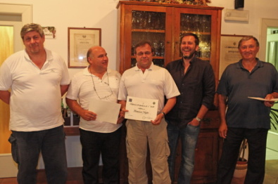 Matteo Bisiani insieme ai nuovi Istruttori del Friuli Venezia Giulia