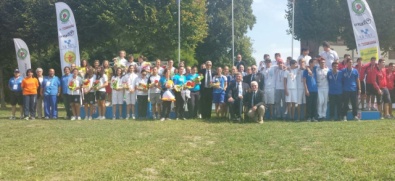 I premiati allievi e ragazzi arco olimpico