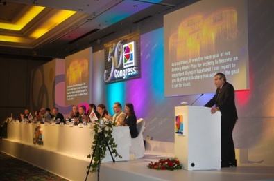 Il 50° Congresso World Archery