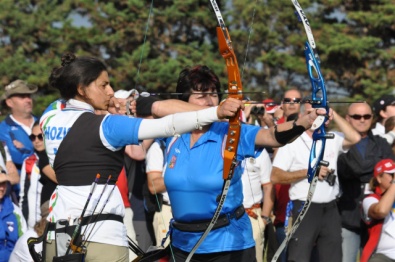Lo shoot off che รจ valso la semifinale di Cinzia Noziglia