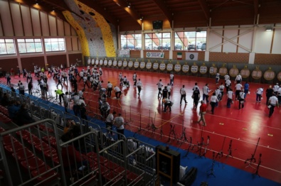 La linea di tiro dei Campionati Regionali piemontesi