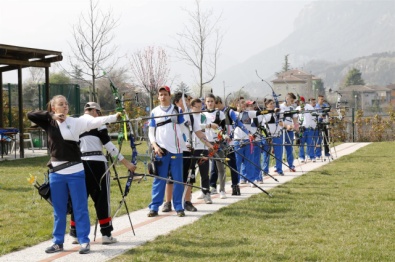 Gli azzurrini in ritiro a Rovereto