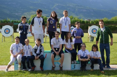 La squadra del C.R. Trento che parteciperà al Trofeo Pinocchio