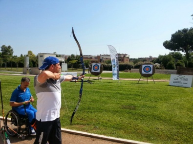gli arcieri militari al Santa Lucia