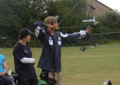 Marco Coluccini impegnato all'IWAS World Junior Games