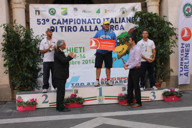 Frangilli premiato dalla Turkish Airlines