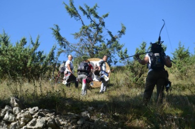 Uno scatto della competizione