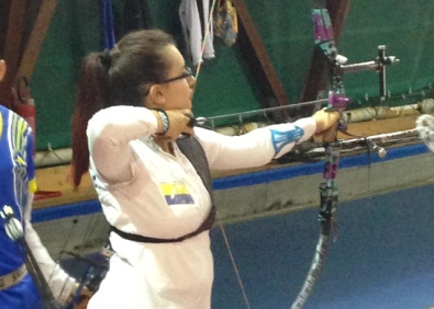 Chiara Rebagliati in azioni
