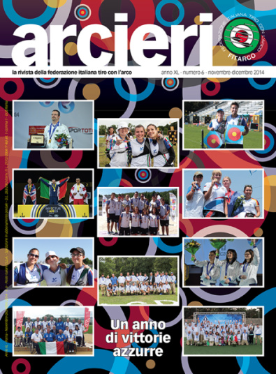 La copertina del nuovo numero di Arcieri