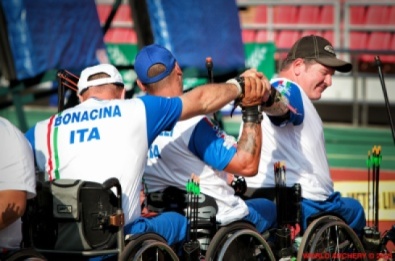 La nazionale compound Para Archery
