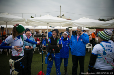 Azzurri a Maratona