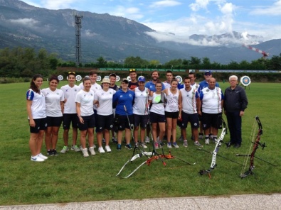 I giovani azzurri pronti a partire per l'Austria