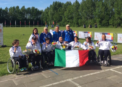 Gli azzurri in Olanda