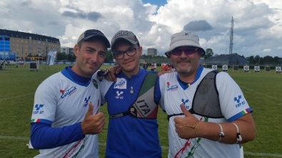 Il trio azzurro maschile che sarà impegnato a Rio De Janeiro
