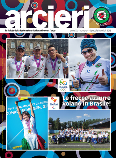 La copertina di Arcieri n.4-2015