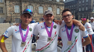 I tre azzurri che hanno conquistato la qualificazione olimpica maschile