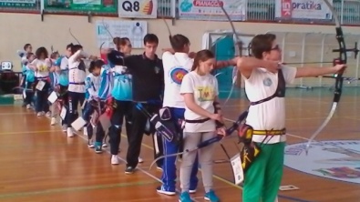 Uno scatto dalla linea di tiro
