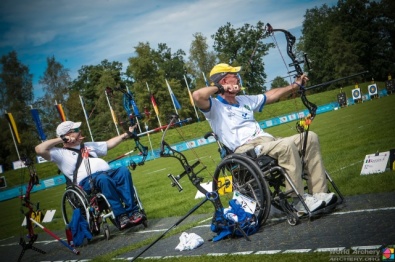 Fabio Azzolini impegnato all'ultimo Mondiale