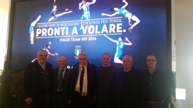 I dirigenti Fitarco al CONI
