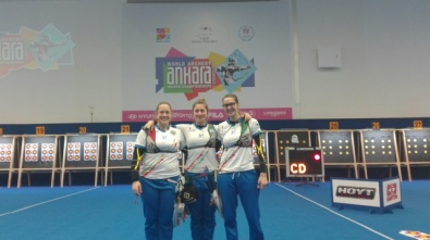 Guendalina Sartori, Claudia Mandia ed Elena Tonetta ad Ankara