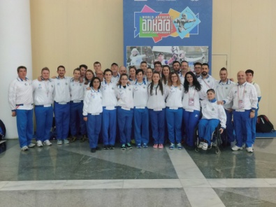 Tutti gli azzurri in gara ad Ankara