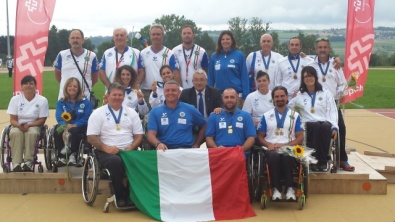IL gruppo azzurro agli ultimi Europei