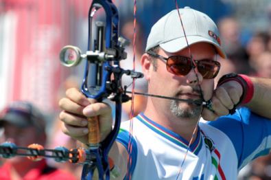 Sergio Pagni in maglia azzurra