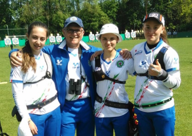 Le allieve azzurre oro nel ricurvo