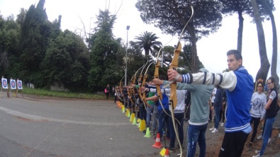Una foto della linea di tiro
