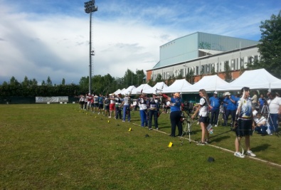 La linea di tiro del Campionato Regionale Piemonte
