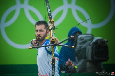 Mauro Nespoli al Sambodromo di Rio
