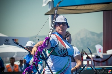 Guendalina Sartori impegnata in World Cup
