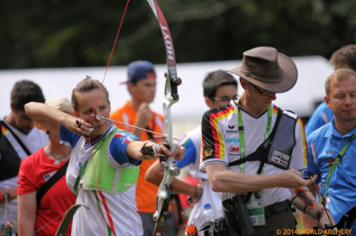 Eleonora Strobbe impegnata agli ultimi Mondiali Campagna