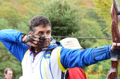 Fabio Pittaluga oro arco istintivo