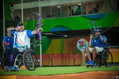La finale paralimpica compound con Alberto Simonelli