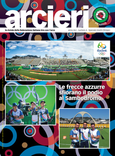 La copertina del nuovo numero di Arcieri