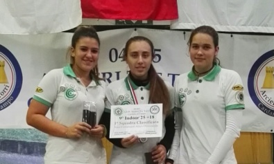 Il trio della CAM sul podio di Cardano al Campo