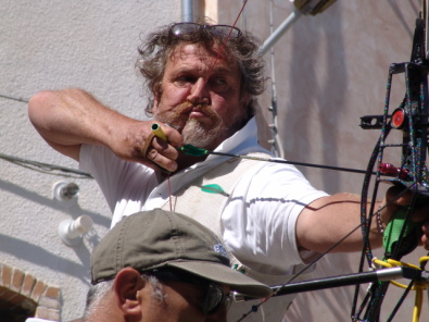 Michele Ciampi in gara