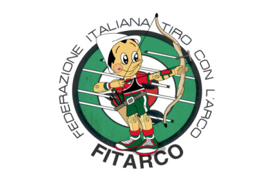 Il logo della Fitarco con Pinocchio
