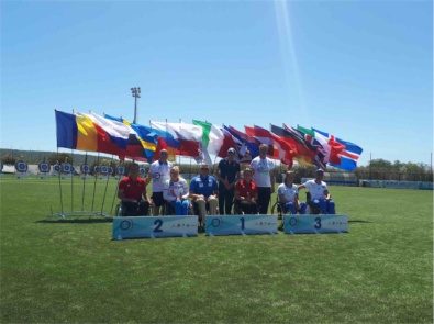 Il podio Ricurvo del Trophy