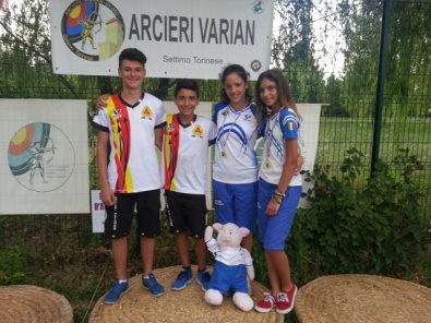 I partecipanti del Piemonte al Trofeo CONI