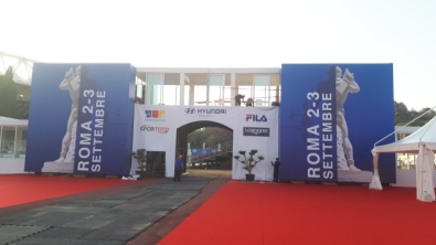 Il portale dello Stadio del Marmi