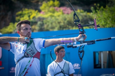 david pasqualucci nella finale bronzo di Antalya