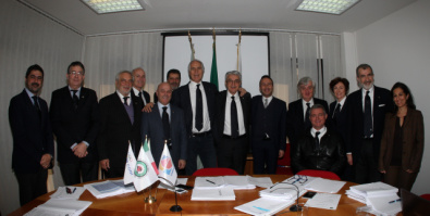 Il Consiglio Federale con il Presidente CONI Malagò