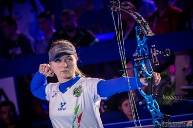 Irene Franchini durante lo scorso mondiale