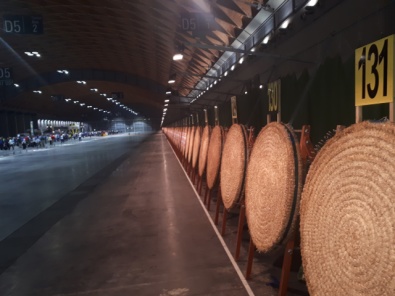 La linea di bersagli di Rimini